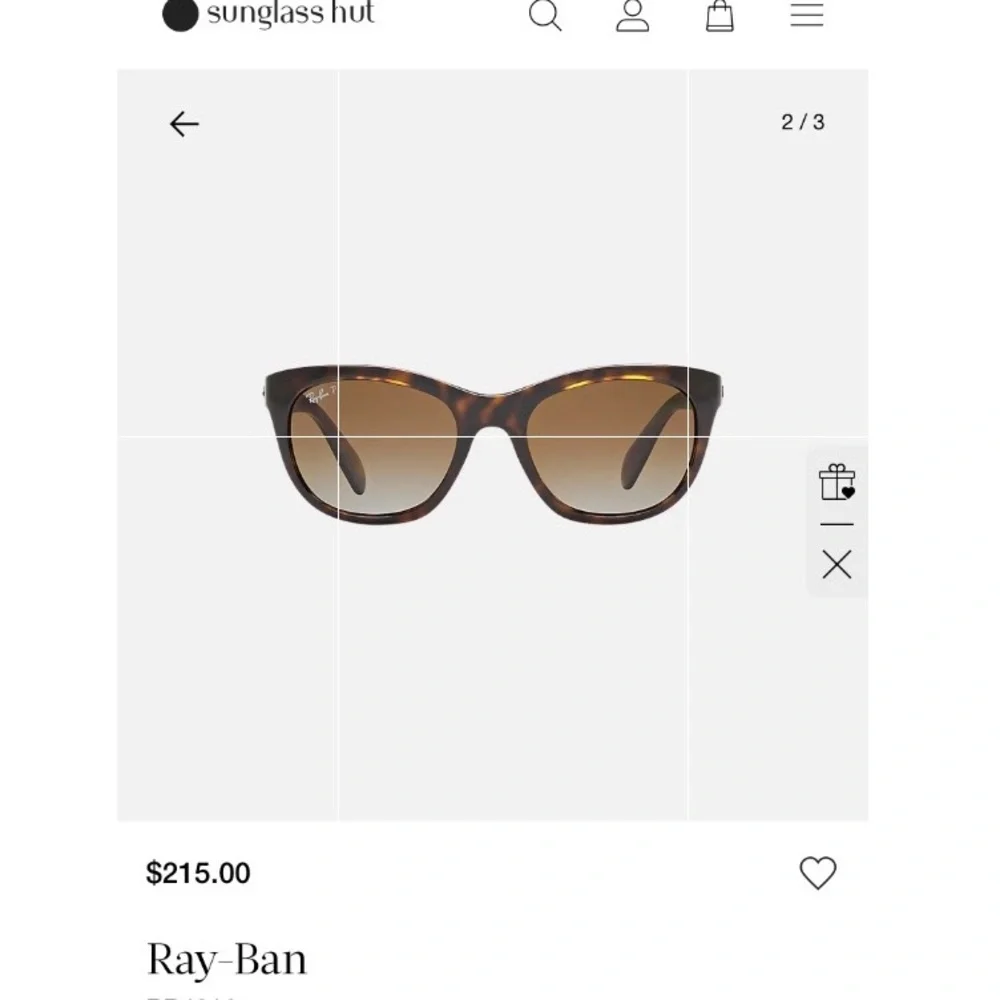 RAY-BAN Havana Brown Sunglasses NEW RB4216 - Picture 2 of 10